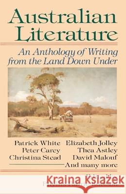 Australian Literature: An Anthology of Writing from the Land Down Under Phyllis Fahrie Edelson 9780345368003 Ballantine Books