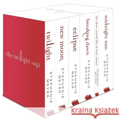 Twilight Saga 6 Book Set (White Cover) Stephenie Meyer 9780349003962 Little, Brown Book Group