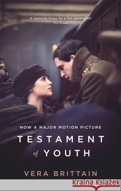 Testament Of Youth: Film Tie In Vera Brittain 9780349005928