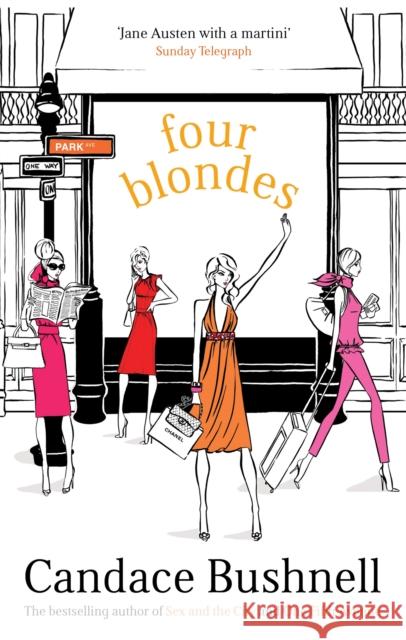 Four Blondes Candace Bushnell 9780349114033