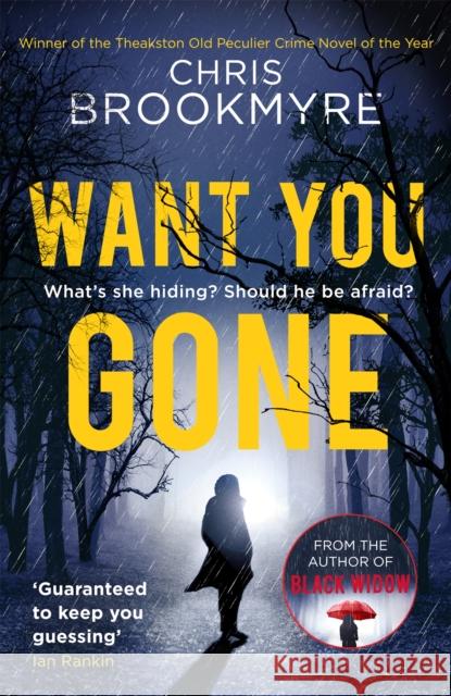 Want You Gone Brookmyre, Chris 9780349141336 Little, Brown Book Group