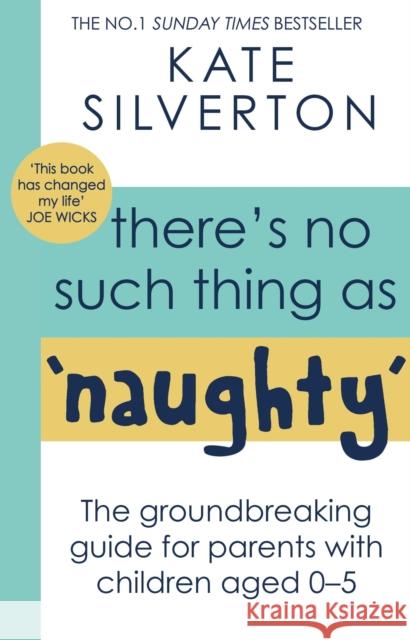 There's No Such Thing As 'Naughty': The groundbreaking guide for parents with children aged 0-5 Kate Silverton 9780349428529 Little, Brown Book Group