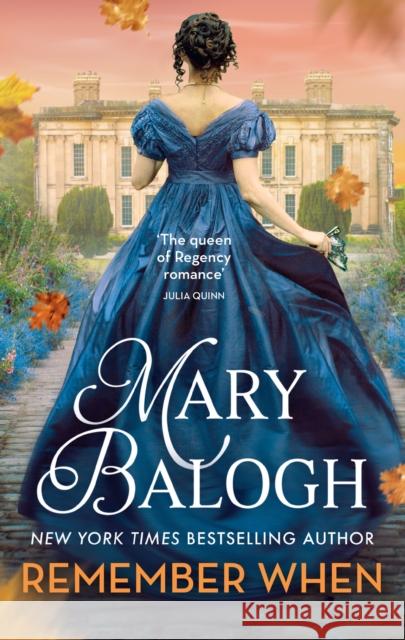 Remember When Mary Balogh 9780349439600