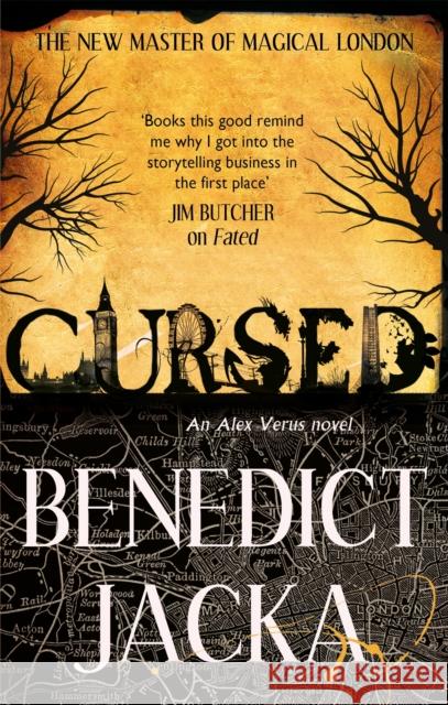 Cursed: An Alex Verus Novel from the New Master of Magical London Benedict Jacka 9780356500256