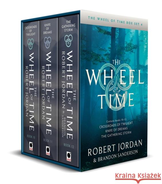The Wheel of Time Box Set 4: Books 10-12 (Crossroads of Twilight, Knife of Dreams, The Gathering Storm) Robert Jordan 9780356518862