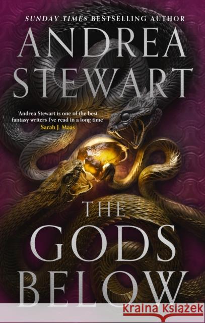 The Gods Below: the instant Sunday Times bestseller of warring gods, feuding sisters and devastating magic Andrea Stewart 9780356520704