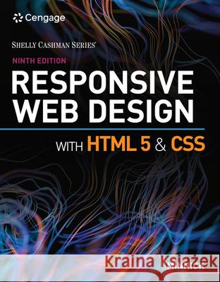 Responsive Web Design with HTML 5 & CSS Jessica Minnick 9780357423837