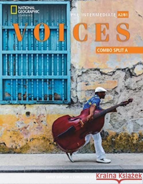 Voices A2/B1 Pre-Intermediate SB Combo Split A    9780357443170 Cengage ELT