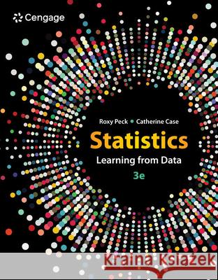 Statistics: Learning from Data Catherine (University of Georgia) Case 9780357758298