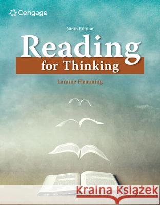 Reading for Thinking Laraine E Flemming 9780357793763 Cengage Learning, Inc