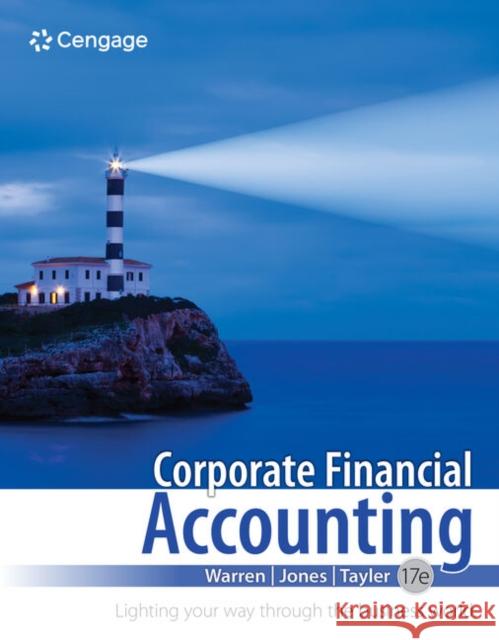 Corporate Financial Accounting  9780357929629 Cengage Learning, Inc