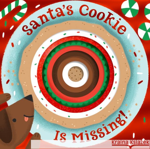 Santa's Cookie Is Missing!: Board Book with Die-Cut Reveals: A Christmas Holiday Book for Kids Clarion Books 9780358040545 Houghton Mifflin