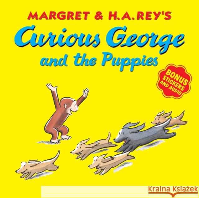 Curious George and the Puppies [With Bonus Stickers and Audio] Rey, H. A. 9780358157229 Houghton Mifflin