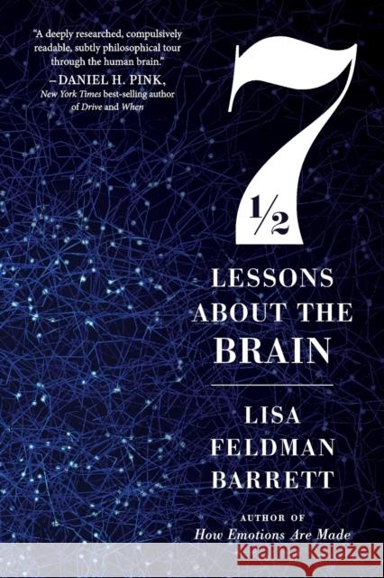 Seven and a Half Lessons about the Brain Lisa Feldman Barrett 9780358645597
