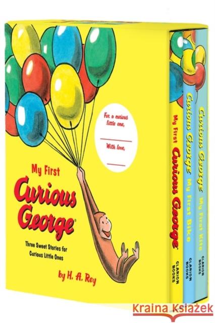 My First Curious George 3-Book Box Set: My First Curious George, Curious George: My First Bike, Curious George: My First Kite Rey, H. A. 9780358713685 HarperCollins Publishers Inc