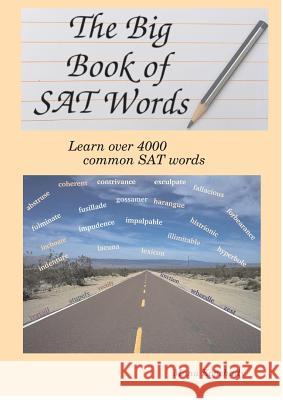 The Big Book of SAT Words Manu Konchady 9780359125104 Lulu.com