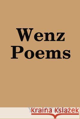 Wenz Poems Yosef Teklu 9780359733958