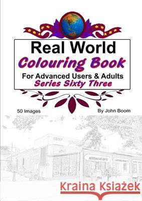 Real World Colouring Books Series 63 John Boom 9780359865215
