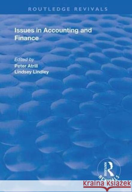 Issues in Accounting and Finance  9780367001506 Taylor and Francis