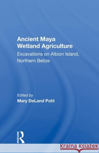 Ancient Maya Wetland Agriculture: Excavations on Albion Island, Northern Belize Pohl, Mary Deland 9780367010607 Taylor and Francis