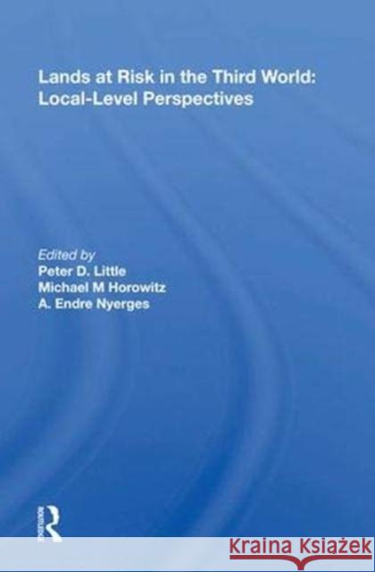 Lands at Risk in the Third World: Local-Level Perspectives: Local-Level Perspectives Little, Peter D. 9780367012205 Taylor and Francis