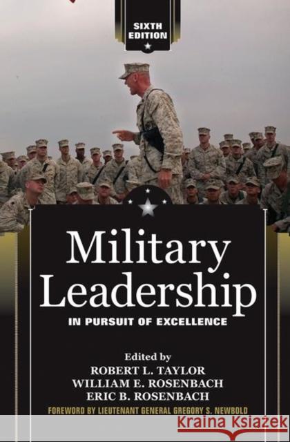 Military Leadership: In Pursuit of Excellence L. Taylor, Robert 9780367097196 Taylor and Francis