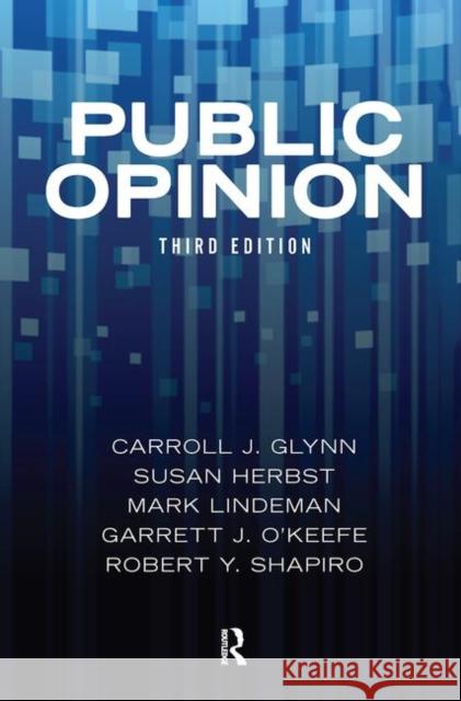 Public Opinion Carroll J. Glynn 9780367098001