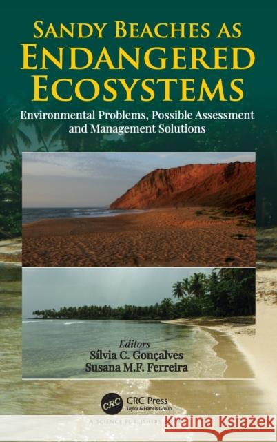 Sandy Beaches as Endangered Ecosystems: Environmental Problems, Possible Assessment and Management Solutions Gonçalves, Sílvia 9780367147495 CRC Press