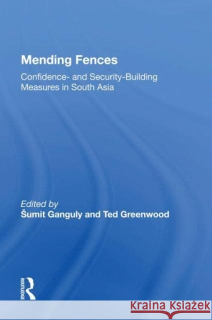 Mending Fences Sumit Ganguly 9780367164775