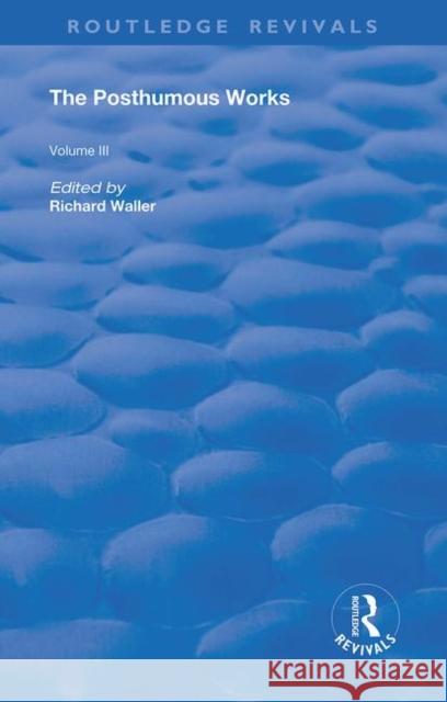 The Posthumous Works Hooke, Robert 9780367183073 Routledge