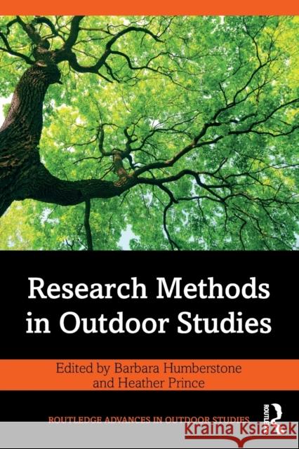 Research Methods in Outdoor Studies  9780367188832 Taylor and Francis