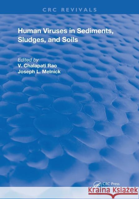 Human Viruses in Sediments Sludges & Soils V. Chalapati Rao Joseph L. Melnick 9780367220440 CRC Press