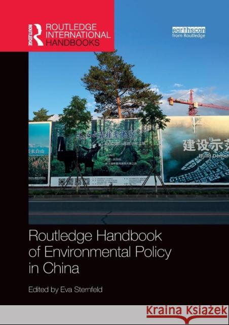 Routledge Handbook of Environmental Policy in China Eva Sternfeld 9780367277093