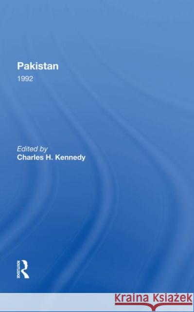 Pakistan: 1992 Kennedy, Charles H. 9780367282127 Taylor and Francis