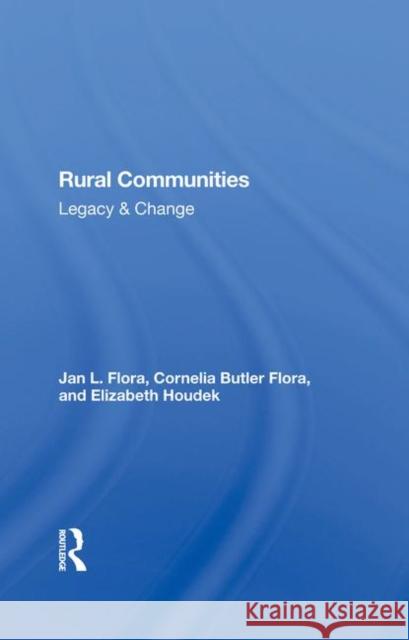 Rural Communities Study Guide: Legacy & Change Weinberg, Mark 9780367286255