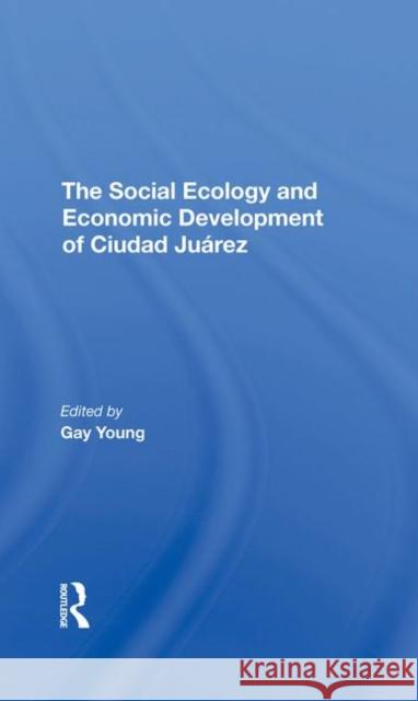 The Social Ecology and Economic Development of Ciudad Juarez Schmidt, Robert H. 9780367295820