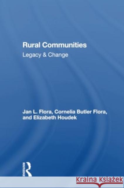 Rural Communities Study Guide Jan L. Flora Cornelia Flora Elizabeth Houdek 9780367301712