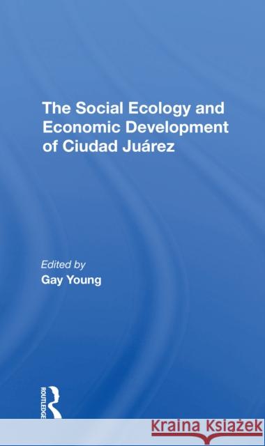 The Social Ecology and Economic Development of Ciudad Juarez Gay Young Robert H. Schmidt Oscar J. Martinez 9780367311285 Routledge