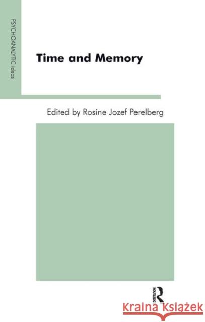 Time and Memory  9780367329266 Taylor and Francis