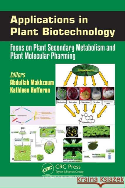 Applications in Plant Biotechnology: Focus on Plant Secondary Metabolism and Plant Molecular Pharming Makhzoum, Abdullah 9780367344467