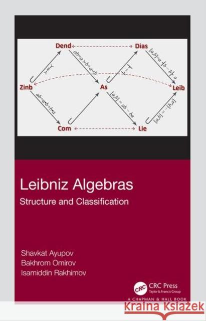 Leibniz Algebras: Structure and Classification Shavkat Ayupov Bakhrom Omirov Isamiddin Rakhimov 9780367354817 CRC Press