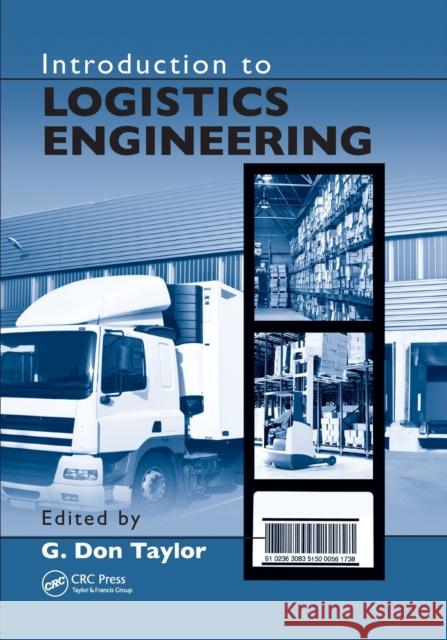 Introduction to Logistics Engineering  9780367386269 Taylor and Francis