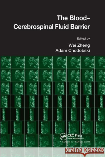 The Blood-Cerebrospinal Fluid Barrier Wei Zheng Adam Chodobski 9780367393106 CRC Press