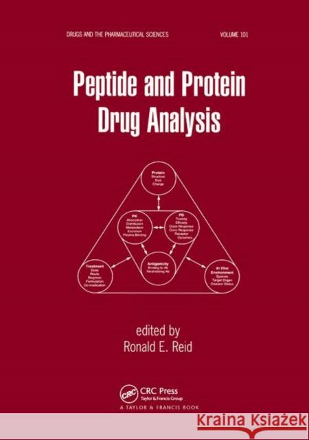 Peptide and Protein Drug Analysis Ronald Reid 9780367399269 CRC Press