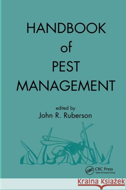 Handbook of Pest Management John R. Ruberson 9780367399610 CRC Press