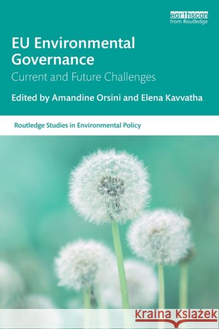 EU Environmental Governance: Current and Future Challenges Orsini, Amandine 9780367418687