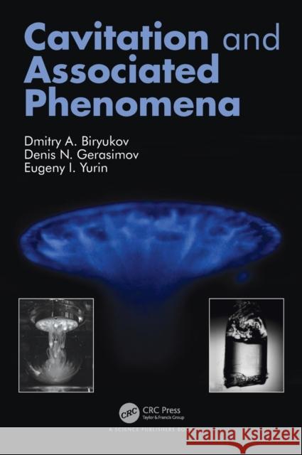 Cavitation and Associated Phenomena Biryukov Dmitry Aleksandrovich Denis Nikolaevich Gerasimov Eugeny Igorevich Yurin 9780367425289 CRC Press