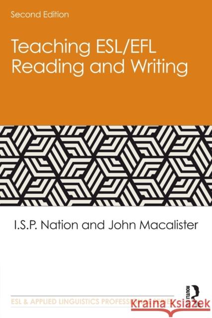 Teaching ESL/EFL Reading and Writing Nation, I. S. P. 9780367433765 Taylor & Francis Ltd