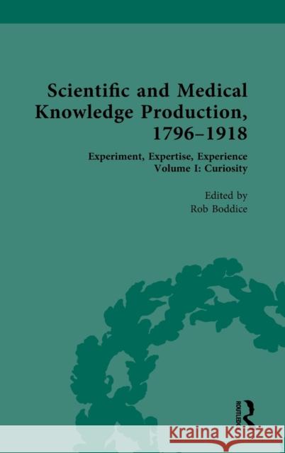 Scientific and Medical Knowledge Production, 1796-1918: Volume I: Curiosity Rob Boddice 9780367443740