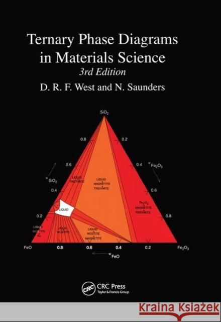 Ternary Phase Diagrams in Materials Science D. R. F. West   9780367447083 CRC Press